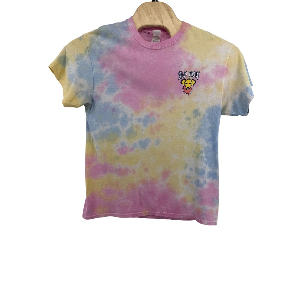Old Row‎ The Good Boys Club T-Shirt Size Large Cotton Tie Dye Dancing Bears
